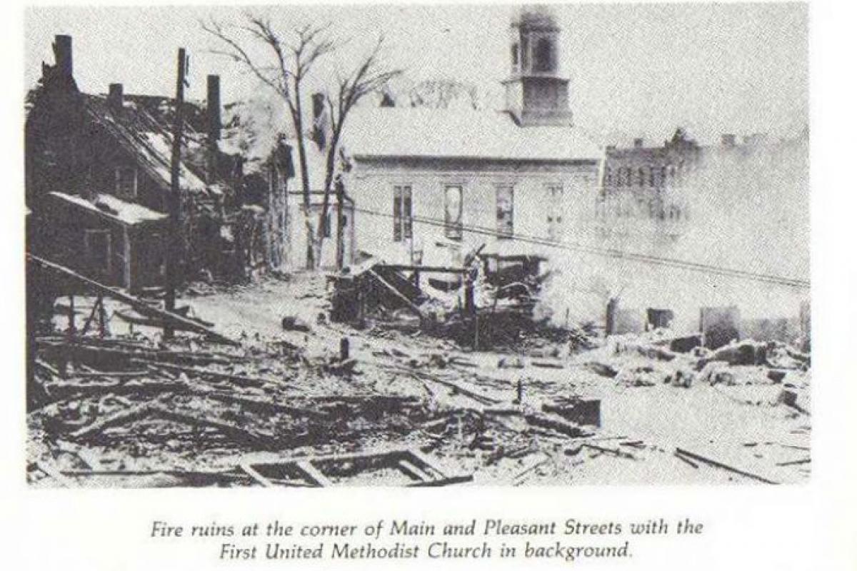 fire aftermath